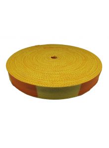 Rouleau de ceinture 50 mètres [jaune-orange]