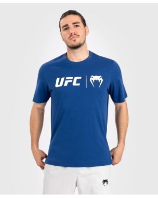 T-Shirt UFC Venum Classic - Bleu marine - blanc