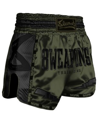 8 WEAPONS CARBON MUAY THAI SHORTS