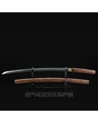 JAPANISCHES SHIRASAYA KATANA “Tenken” Damast Stahl