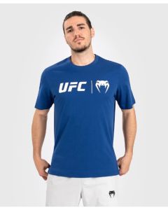 T-Shirt UFC Venum Classic - Bleu marine - blanc