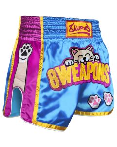 8 WEAPONS MUAY THAI SHORTS MEOW